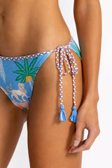 JW X PAOLITA BRAID STRING BIKINI BOTTOM