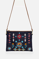 DENIM CROSSBODY BAG