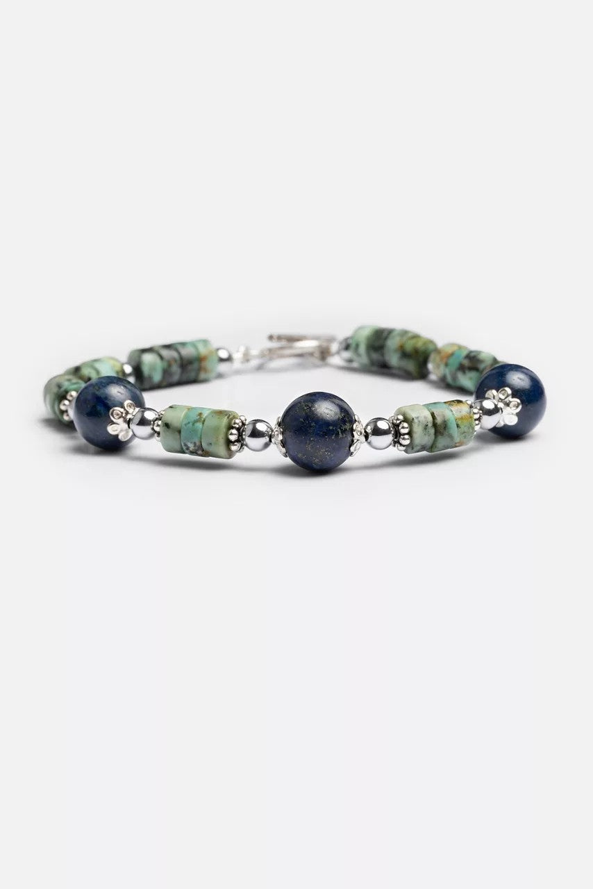 EARTH ORBIT BEADED BRACELET