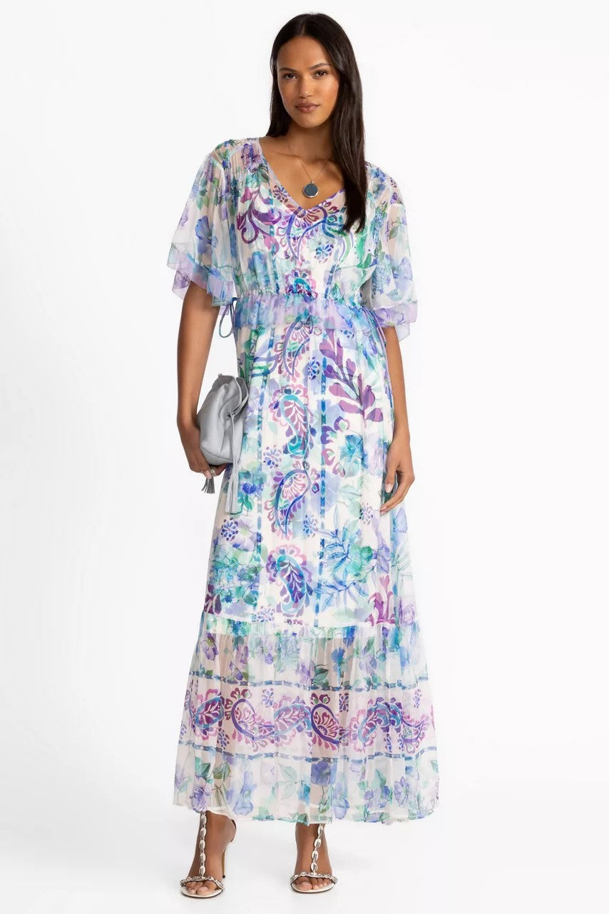 ANNAMARIE FLUTTER MAXI DRESS