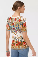 THE JANIE FAVORITE BOAT NECK TEE