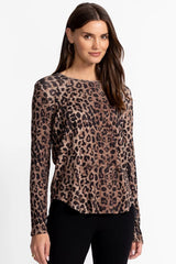 BEE ACTIVE RIBBED LONG SLEEVE TEE