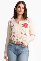 MIXED MEDIA HENLEY THERMAL