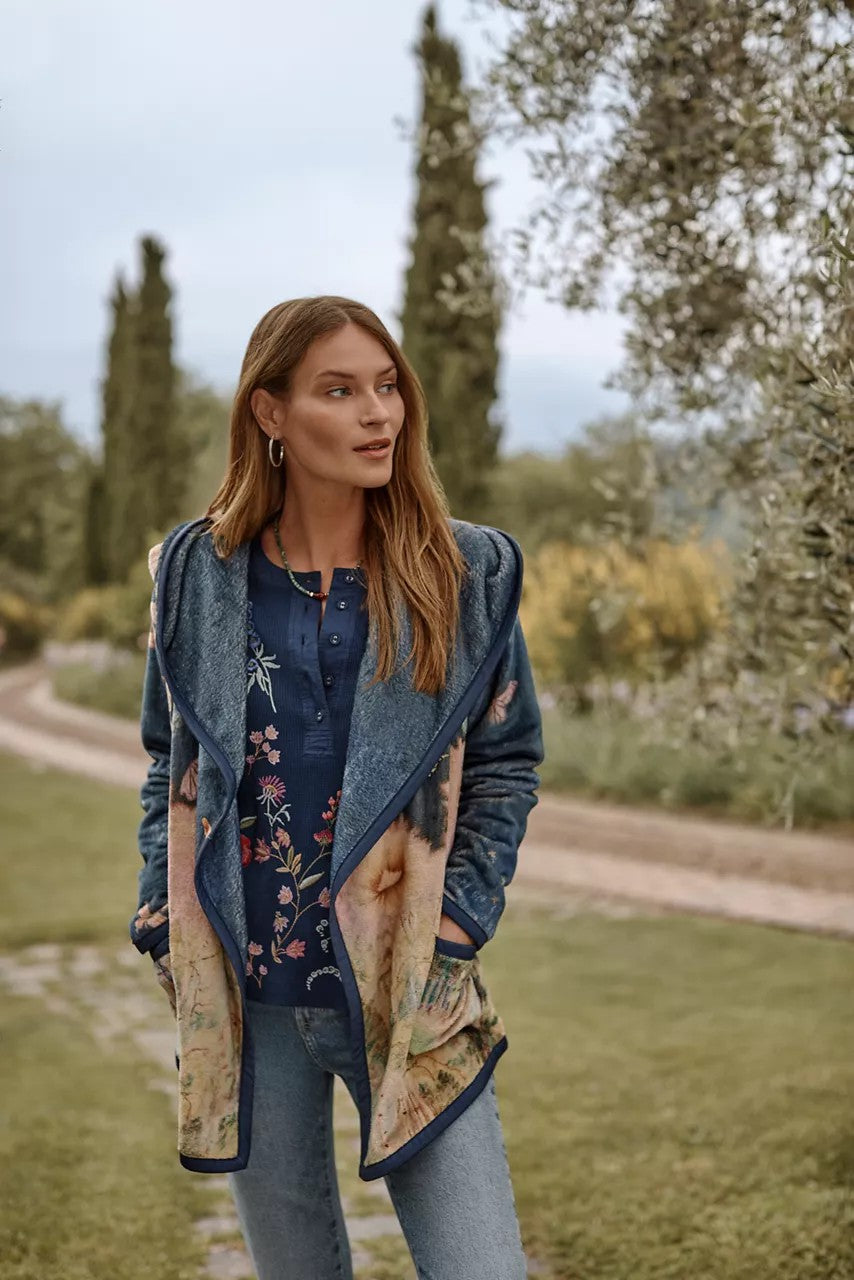 JOAN REVERSIBLE SHERPA JACKET