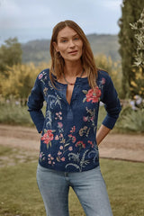 MIXED MEDIA HENLEY THERMAL
