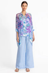 KATIA OVERSIZED CONTRAST BLOUSE