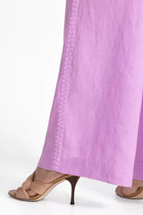 WIDE LEG PLEAT PANT