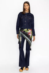 IRIS WHISPER SILK SCARF