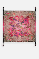 PINK LACE SCARF