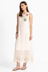 NYDIA APPLIQUE DRESS
