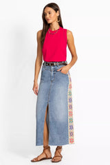 THE DENIM SKIRT