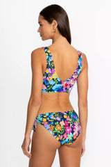 WILD BLOOM BIKINI TOP