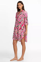BOCARDI BUTTON DOWN SHIRT DRESS