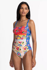 MARILYN RUCHED ONE PIECE