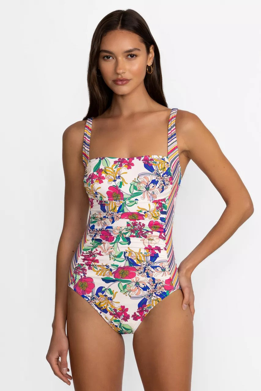 MARILYN RUCHED ONE PIECE