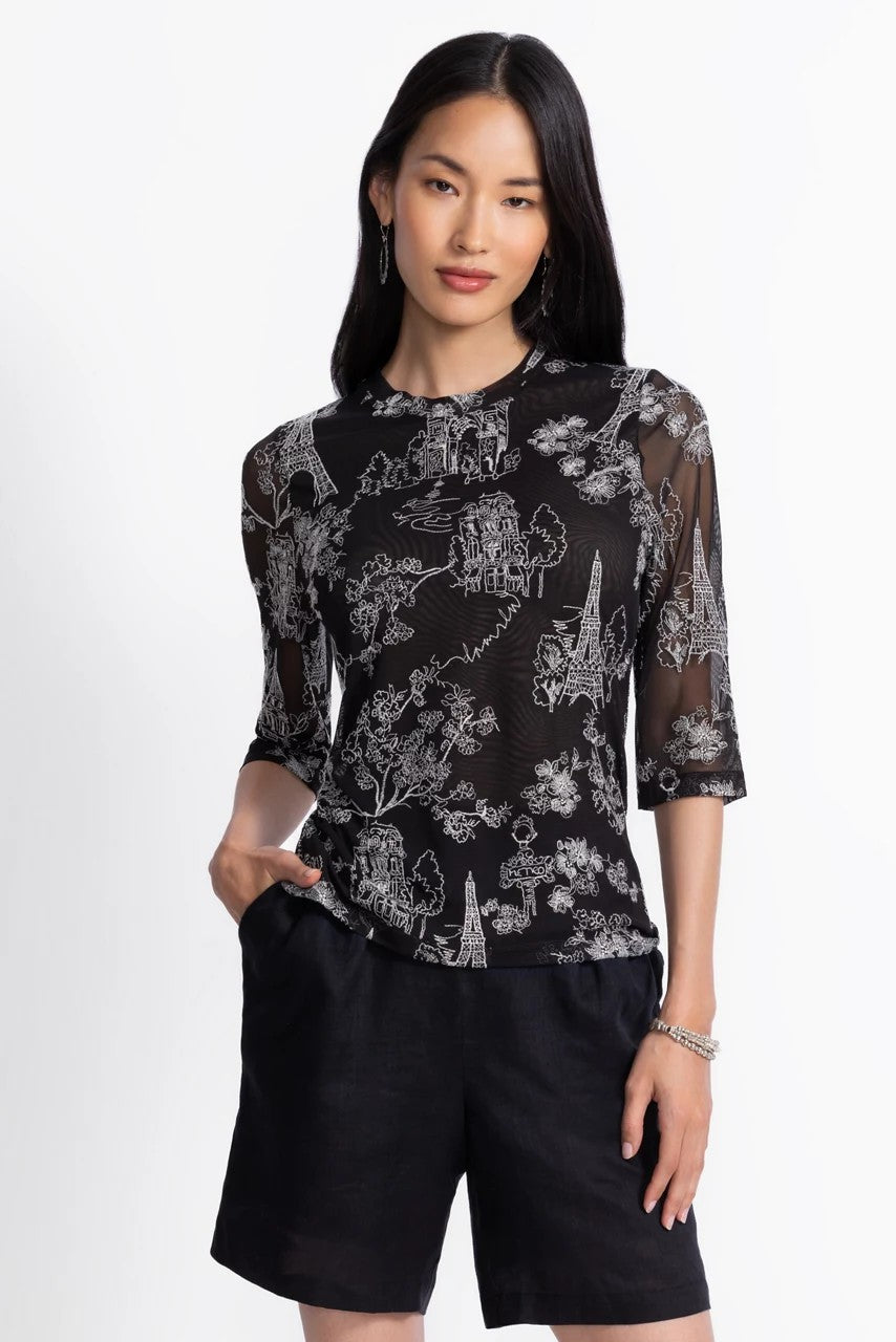 KAIA MESH TEE