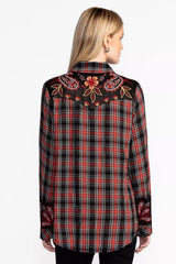 PUFF SLEEVE WESTERN SHIRT