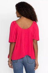 GEORGINNA PLEATED BLOUSE