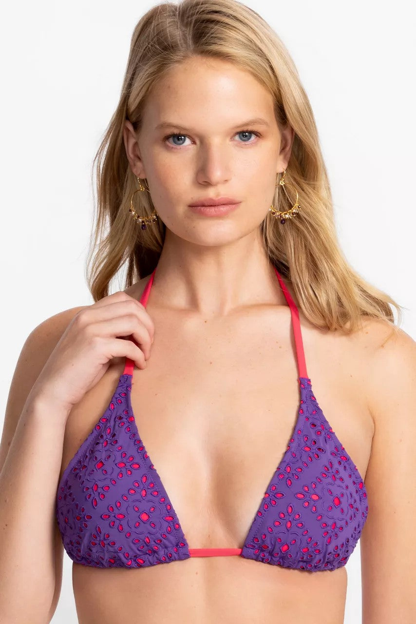 FRISELL EYELET STRING BIKINI TOP