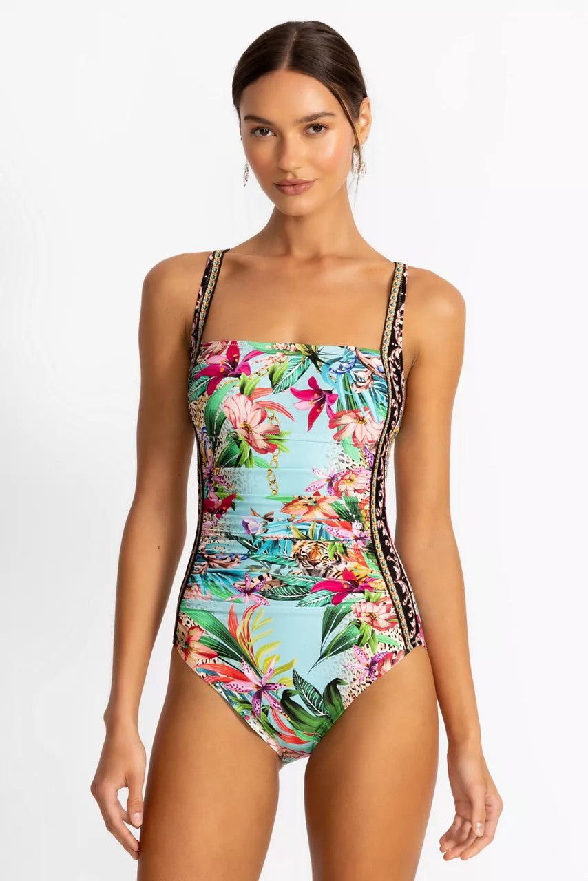 MARILYN RUCHED ONE PIECE