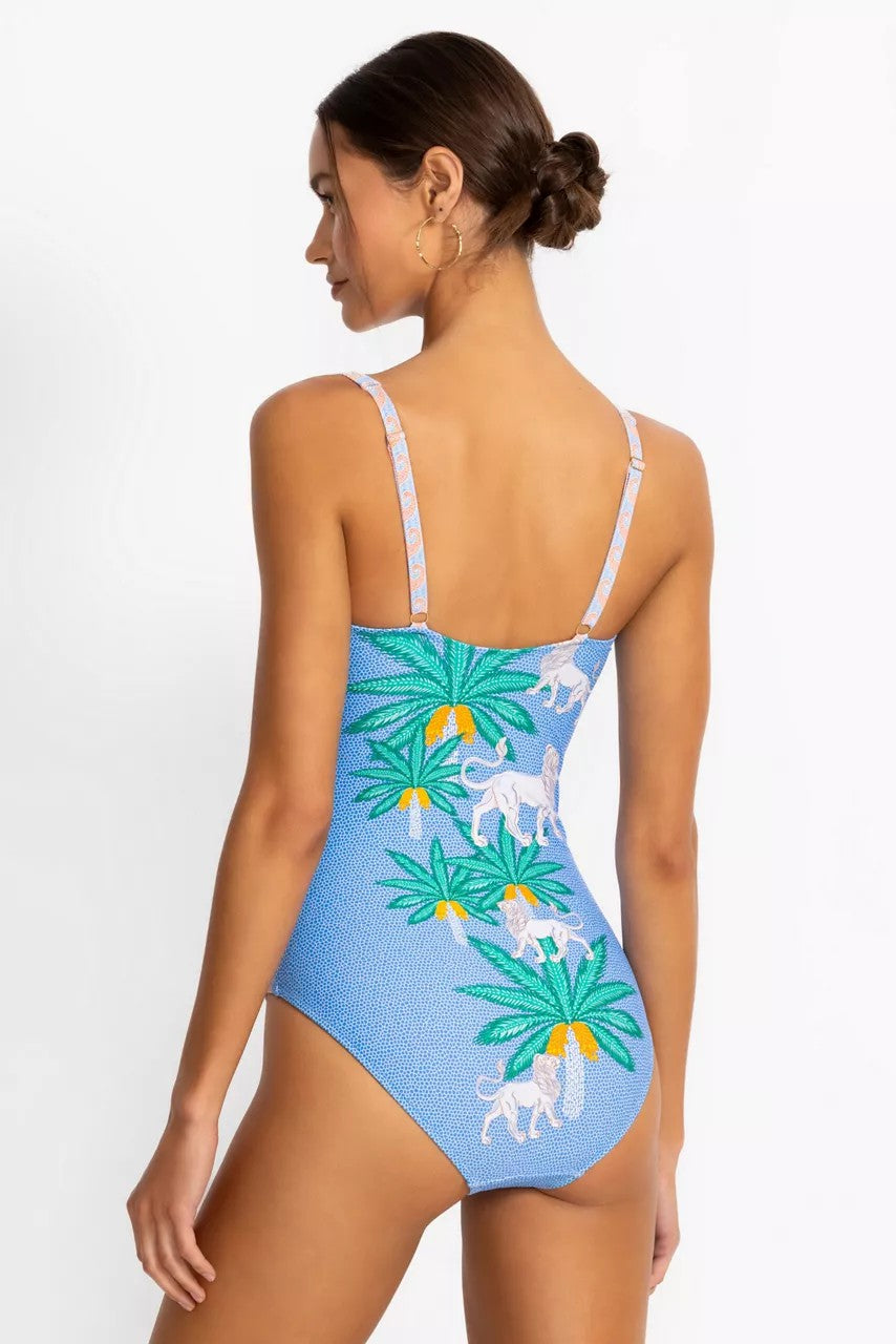 JW X PAOLITA MARILYN RUCHED ONE PIECE