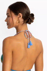 JW X PAOLITA BRAID STRING BIKINI TOP