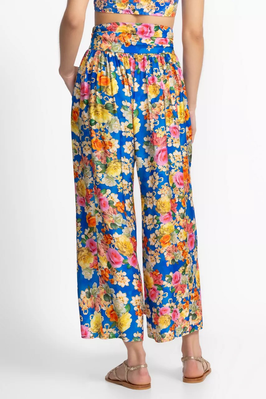 PAULINE PALAZZO CROPPED PANT