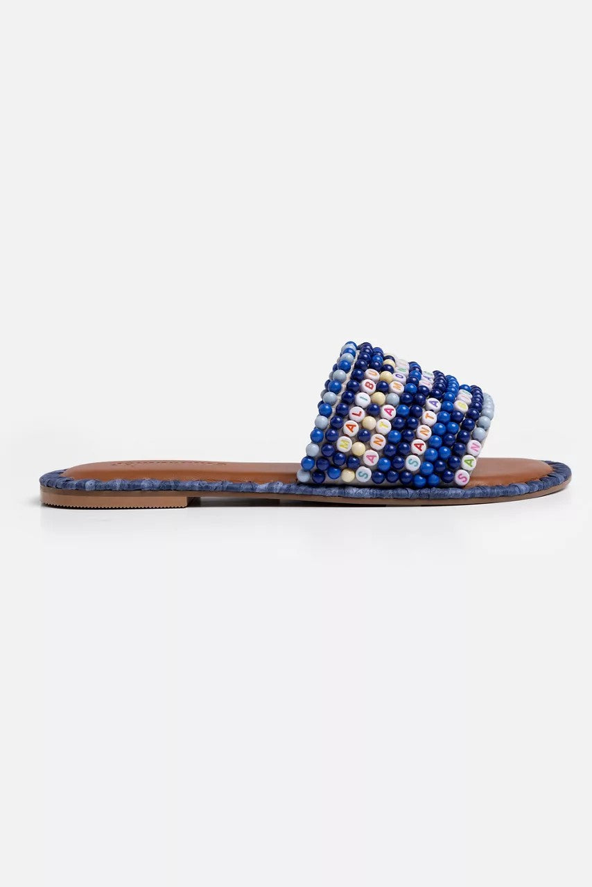 CALIFORNIA DESTINATION BEADED SANDAL