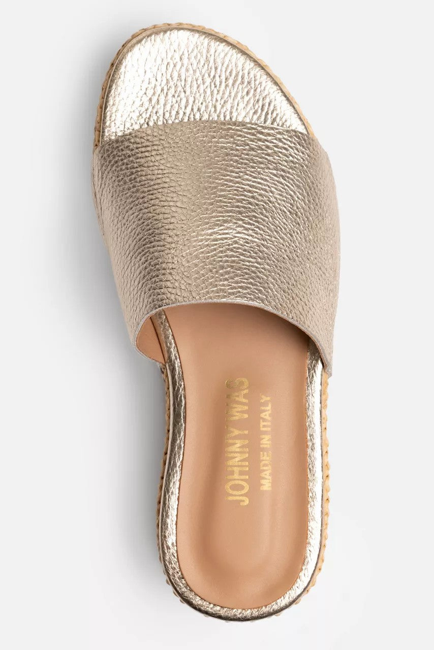 RAFFIA PLATFORM SLIDE
