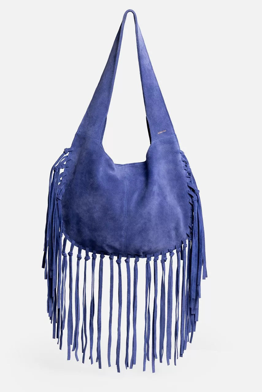 WESTERN ITALIAN SUEDE FRINGE BAG