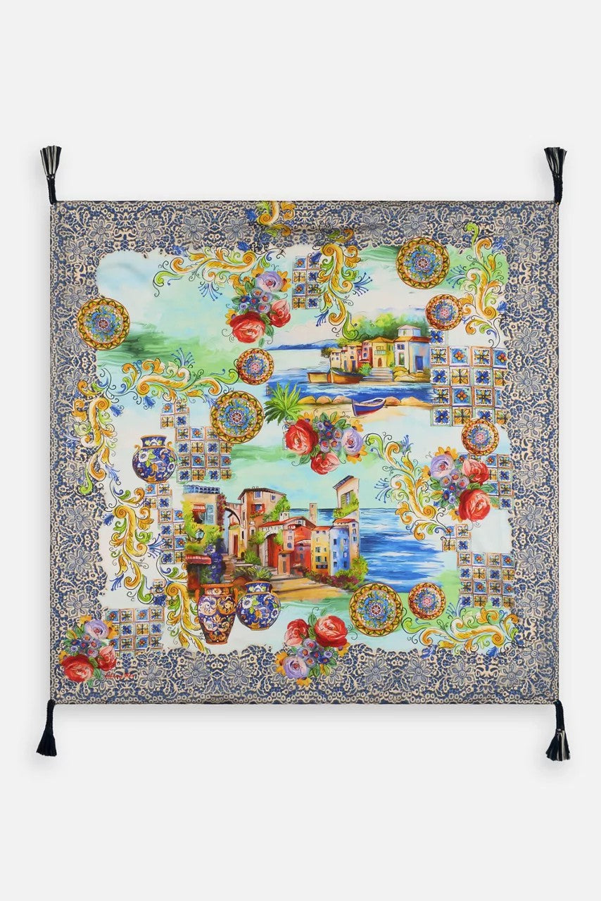 CHRISTY SILK SCARF