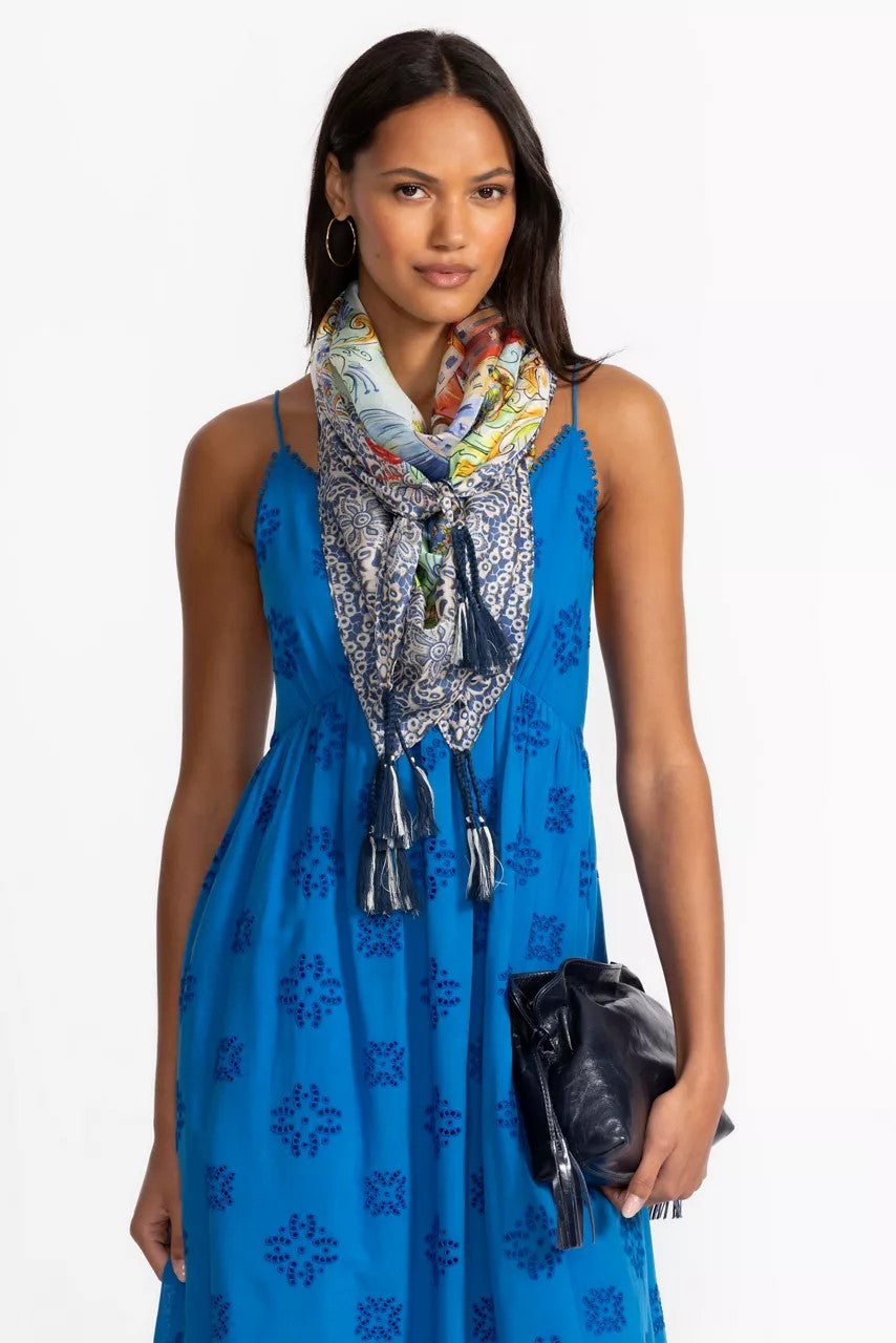 CHRISTY SILK SCARF