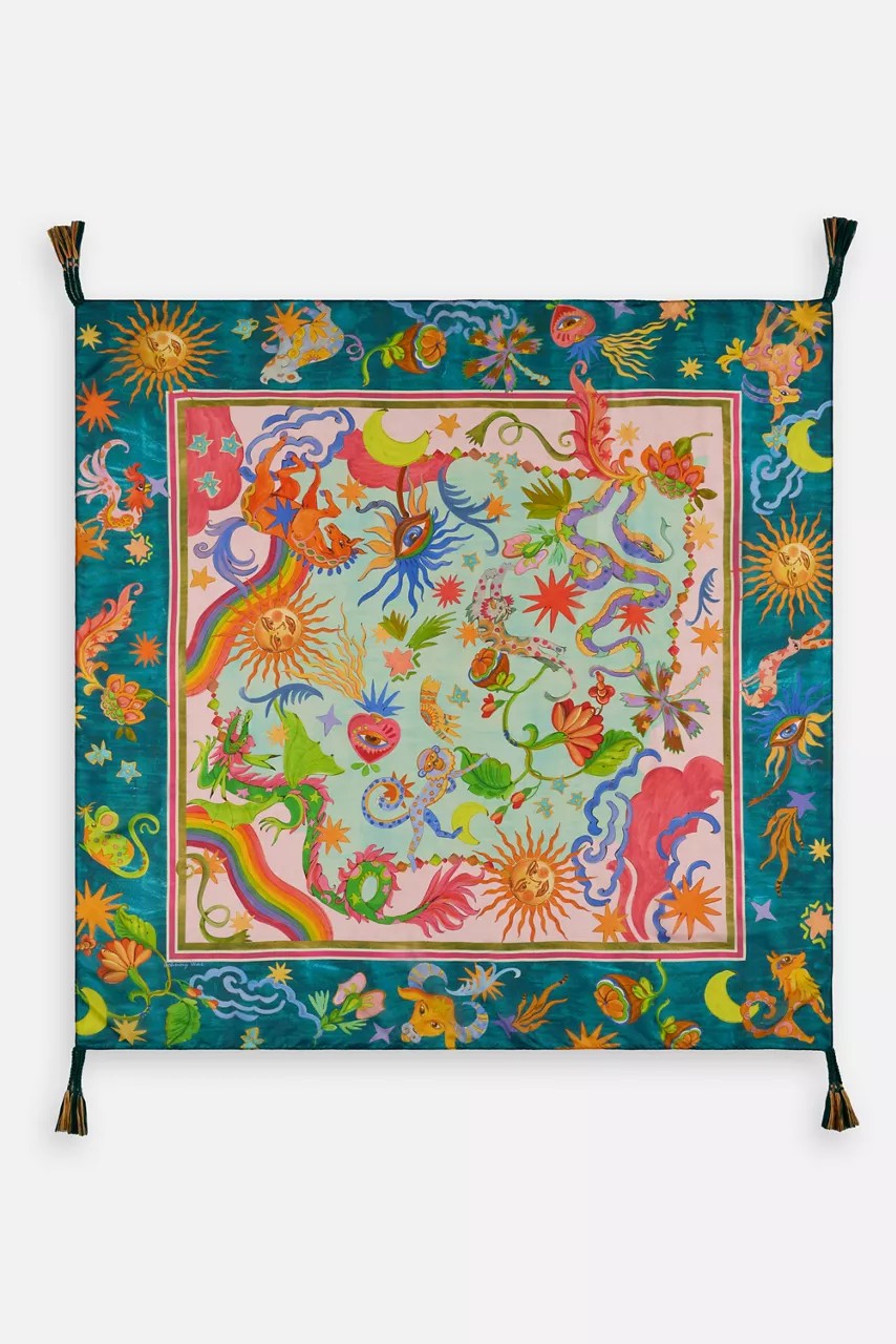 KAYLA SILK SCARF