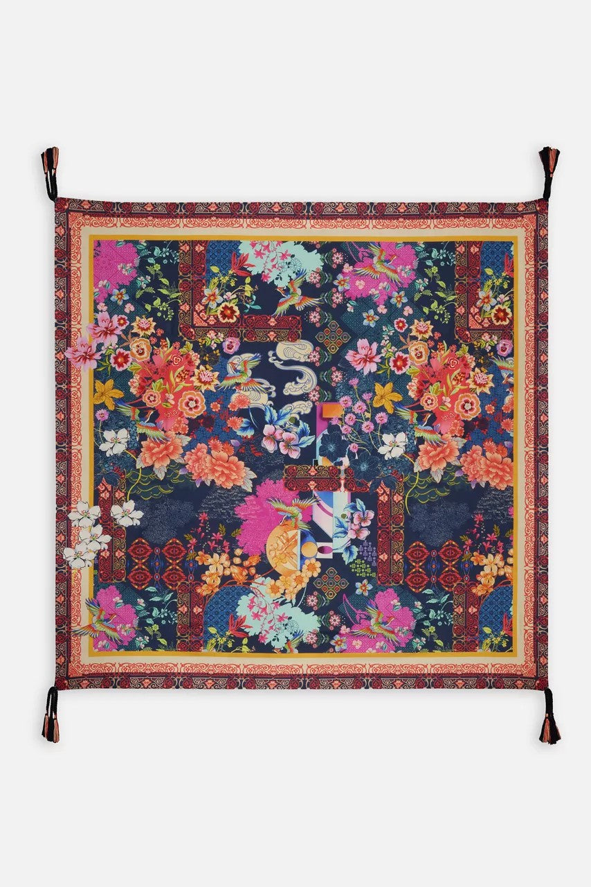 DREAMER BLU SILK SCARF