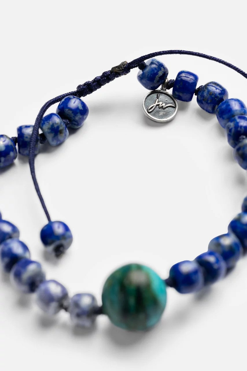 JOSEPH BROOKS LAPIS BRACELET