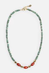 AWAY WE GO BEADED NECKLACE