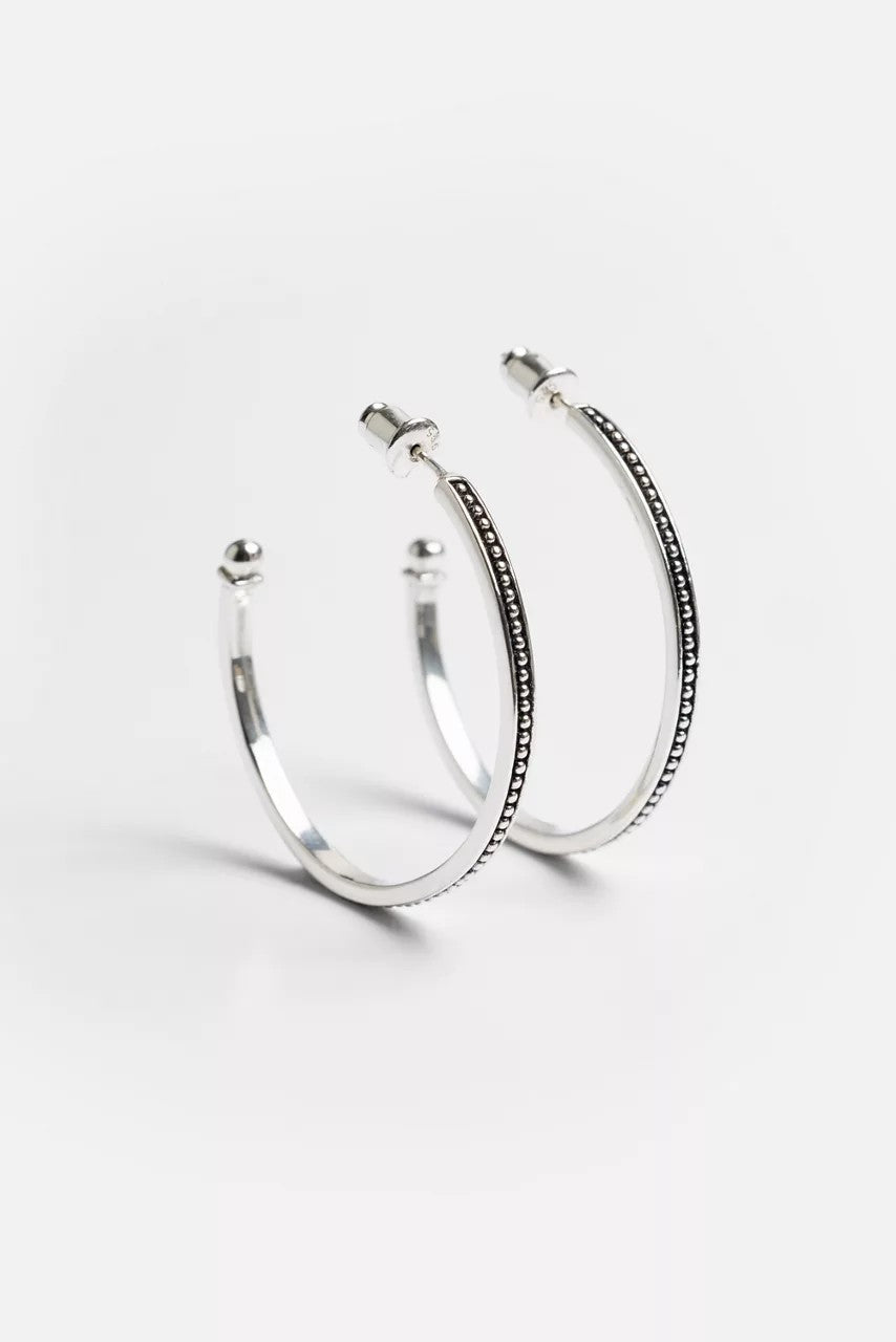 JAWAN CURVES HOOP EARRINGS