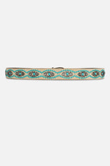 ORNATA TURQUOISE ITALIAN SUEDE BELT