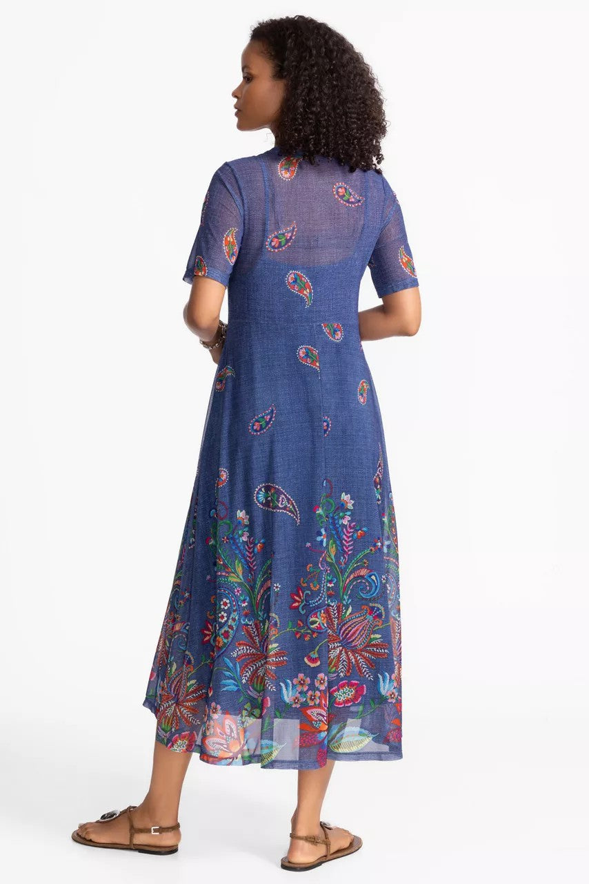 CARLIE MESH TEE DRESS