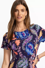 THE JANIE FAVORITE BOATNECK CAP SLEEVE DRESS