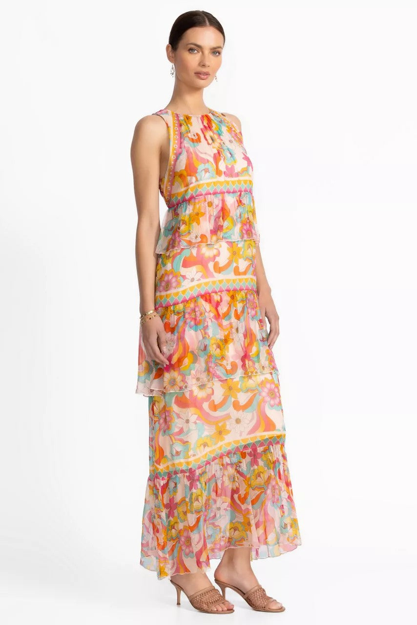 KARINA TIERED MAXI DRESS