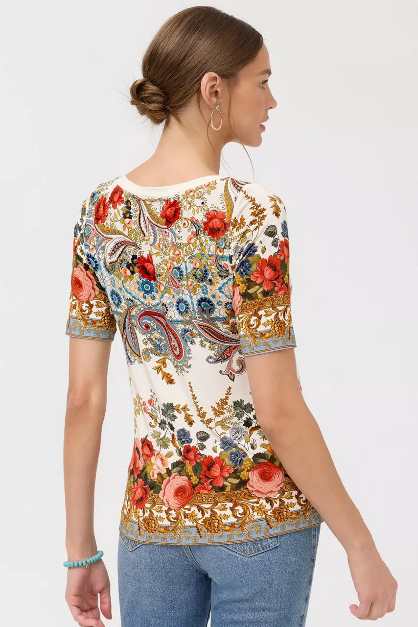 THE JANIE FAVORITE BOAT NECK TEE