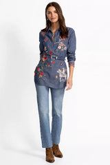 ZIPUP SHIRT TUNIC