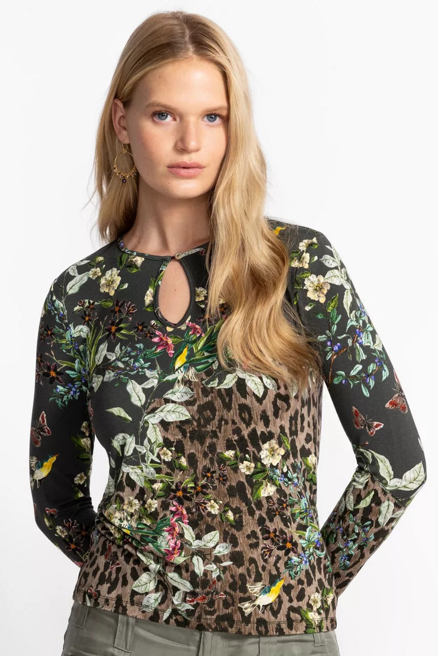 THE JANIE FAVORITE KEYHOLE TOP