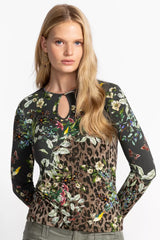 THE JANIE FAVORITE KEYHOLE TOP