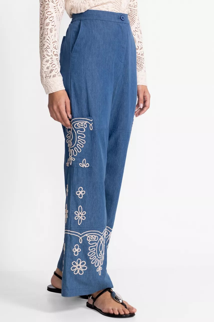 SOUTACHE CARGO PANT
