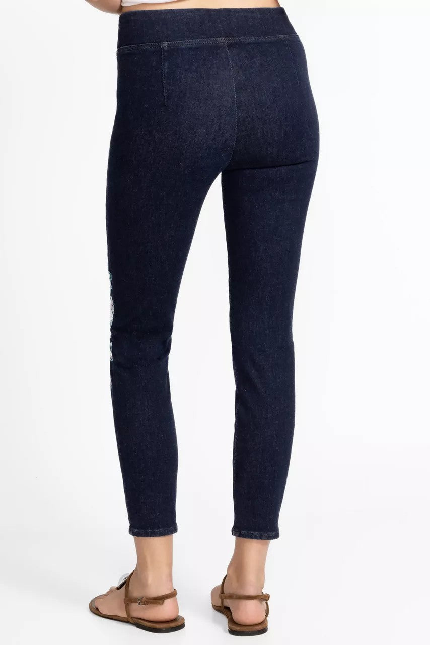 THE PULL ON CROPPED SKINNY JEAN
