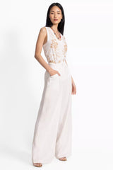 WIDE LEG PLEAT PANT
