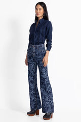 THE STRAIGHT FLARE JEAN