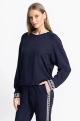BEE ACTIVE RAGLAN SLEEVE PULLOVER